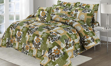 🛏️✨ Elegant Greenish 3-Piece Bedspread Set ✨🛏️