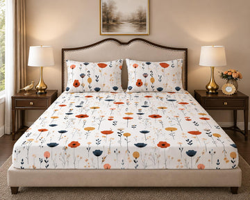 SNS Bedding Premium Fitted Bedsheet – Perfect Fit, Ultimate Comfort