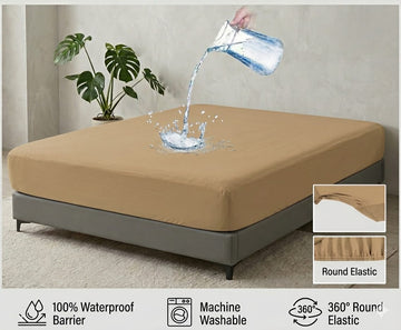 🛏️ Keep Your Mattress Fresh,(Brown) Clean & Protected!
