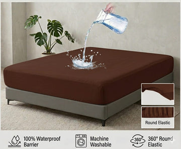 🛏️ Keep Your Mattress Fresh, (Brown) Clean & Protected!