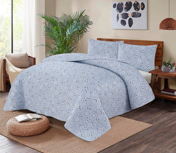 Printed Cotton Bed Sheet Set - 08