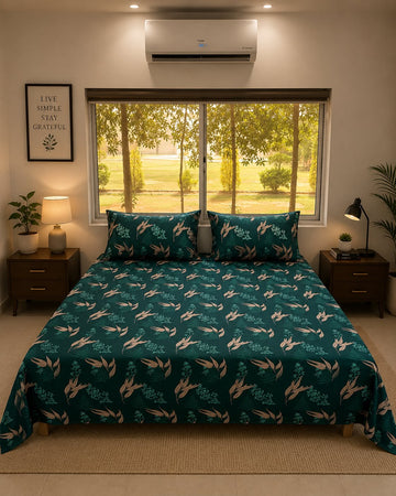 3 Piece Flat Bedsheets